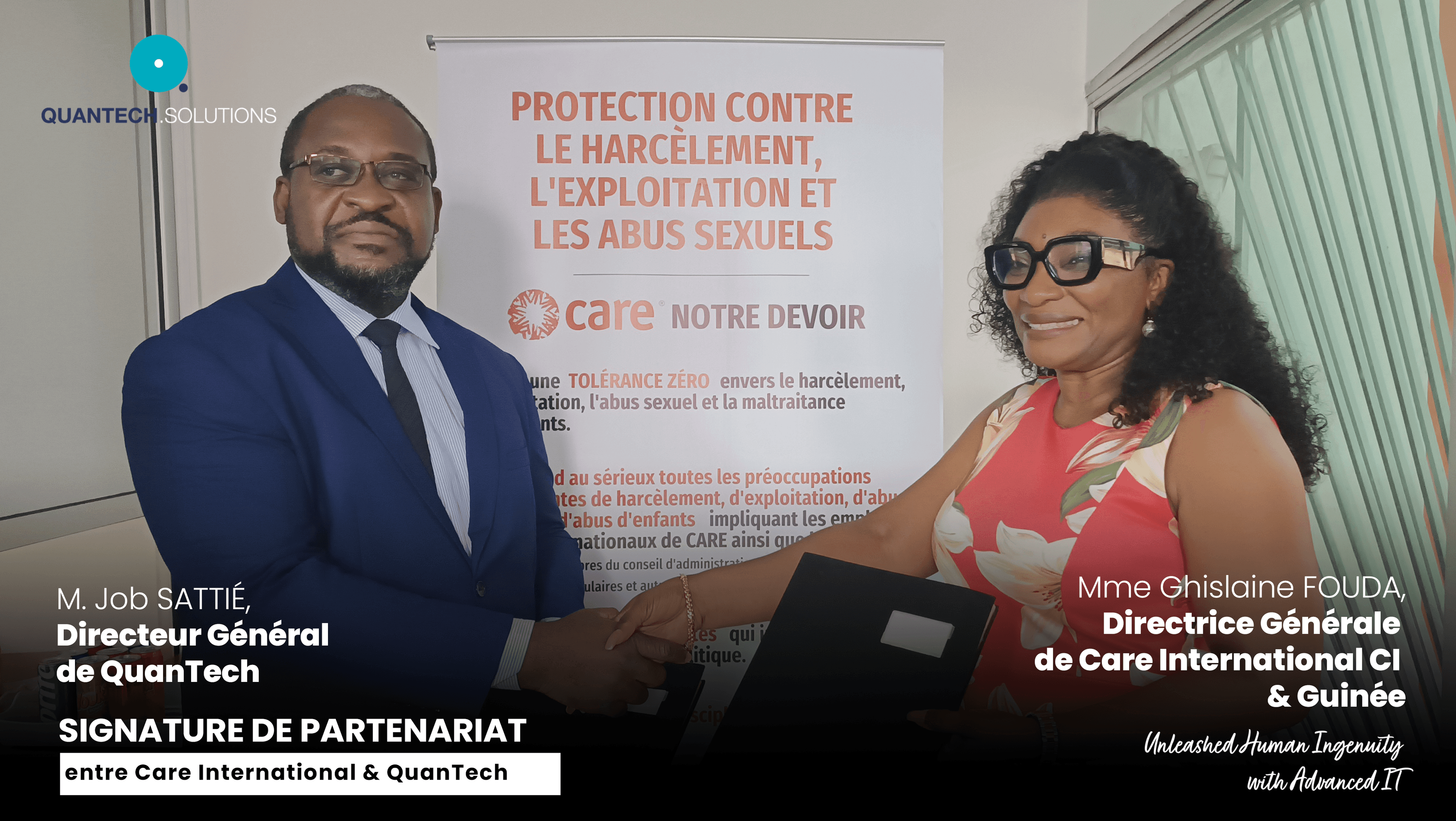 Key partnership with CARE CÔTE D'IVOIRE