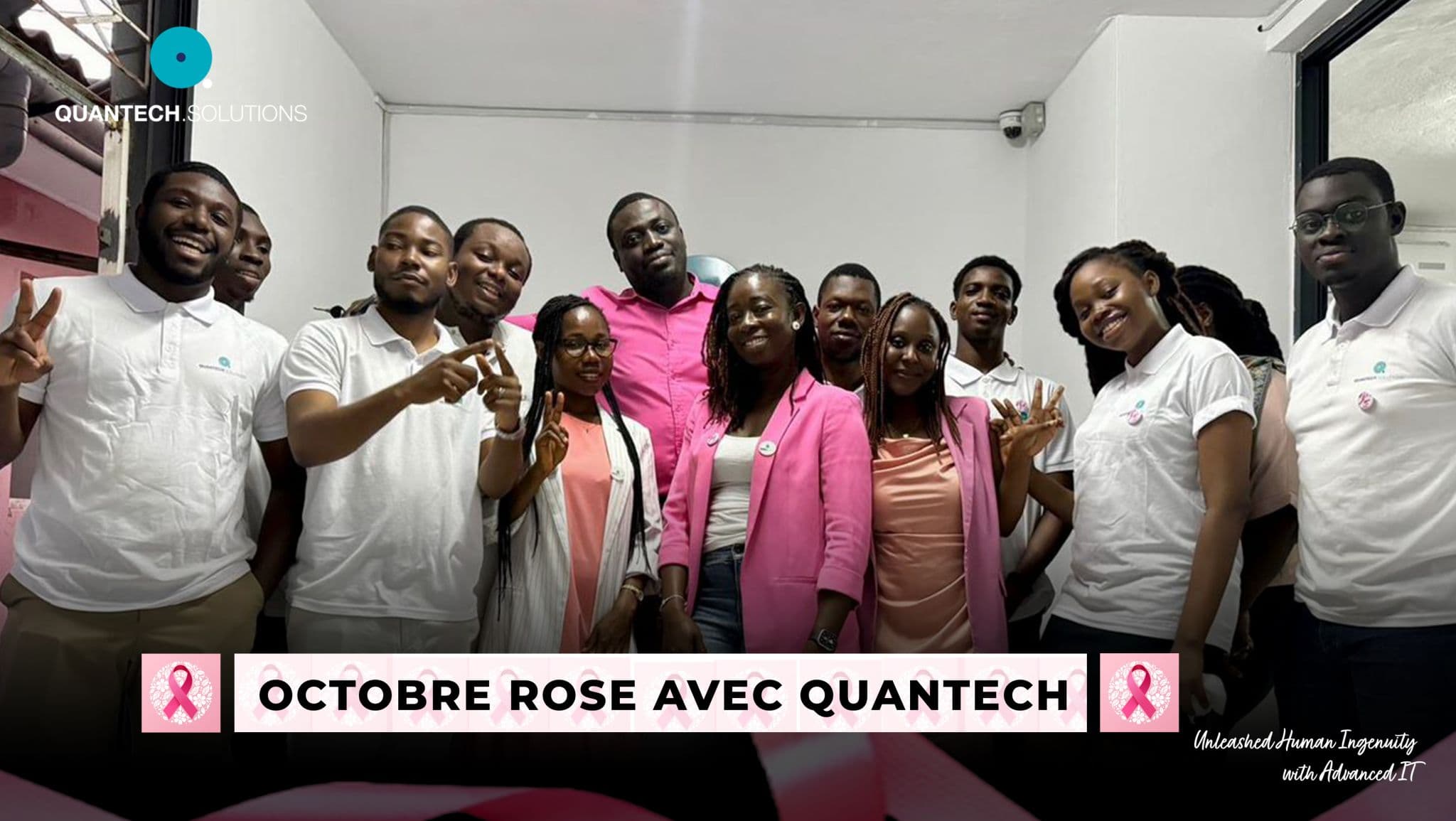 QuanTech mobilized for the fight against breast cancer